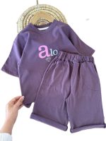 تیشرت و شلوارک راحتی رخترانهALO - Image 5