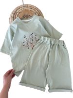 تیشرت و شلوارک راحتی رخترانه درخت - Image 4