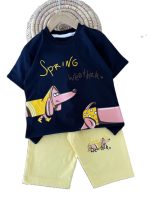 تیشرت و شلوارک پسرانه راحتی spring - Image 5