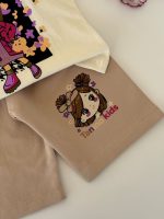 تیشرت و شلوارک راحتی دخترانه پریا - Image 8