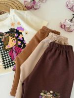 تیشرت و شلوارک راحتی دخترانه پریا - Image 7