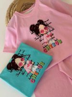 تیشرت و شلوارک راحتی دخترانه CHERUB - Image 4