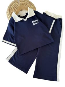 ست تیشرت و شلوار راحتی دخترانه MIU