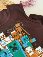 تاپ و شلوارک راحتی پسرانه EXPLORE - Image 7