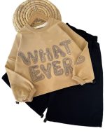 کراپ و شلوارک دامنی بیرونی دخترانه whatever - Image 2