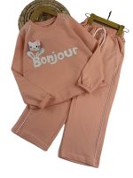 بلوز و شلوارراحتی دخترانه کیتی - Image 2