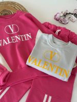 بلوز و شلوار راحتی دخترانه valentin - Image 10