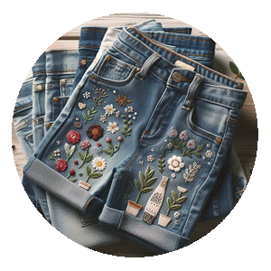 شلوار جین دخترانه